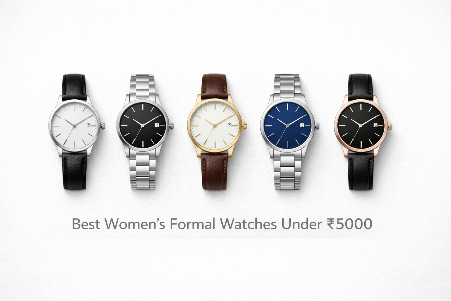 Best Formal Watches For Women Under ₹5,000 in India (2026):
7 Elegant Budget Picks