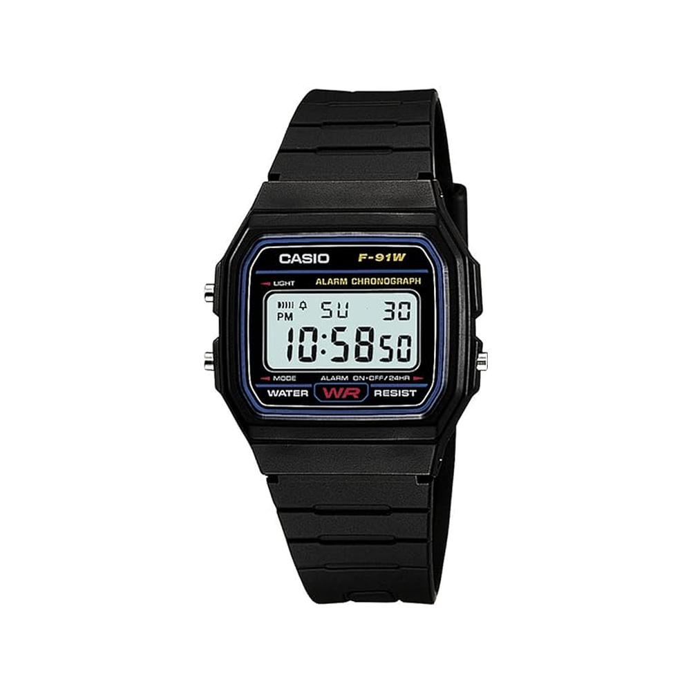 Casio Youth Series F-91W-1 unisex digital watch 
