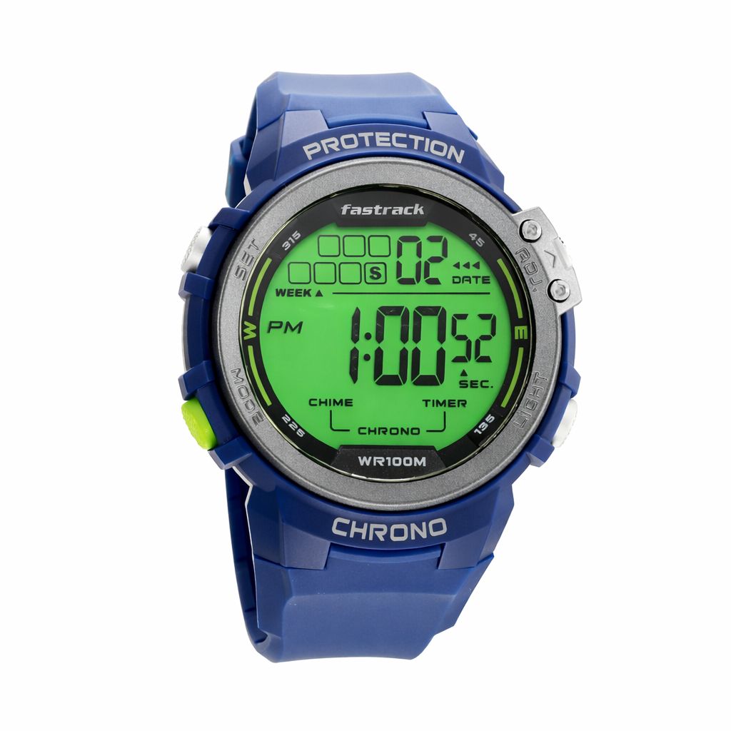 Fastrack NS38068PP02 men's digital sports watch